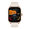 Smartwatch Rubicon RNCF03-4 Złoty + Ecru Pasek Silikonowy